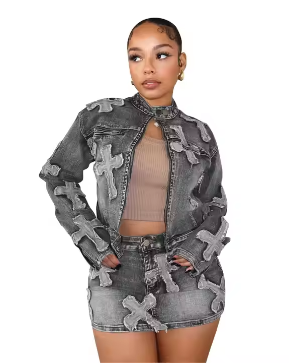 Women Denim Skirts1