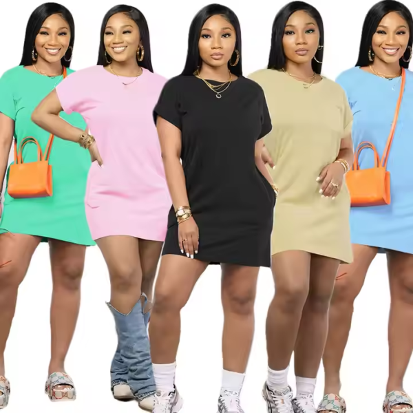 Women's Mini Shirt Dress