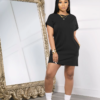 Women's Mini Shirt Dress1
