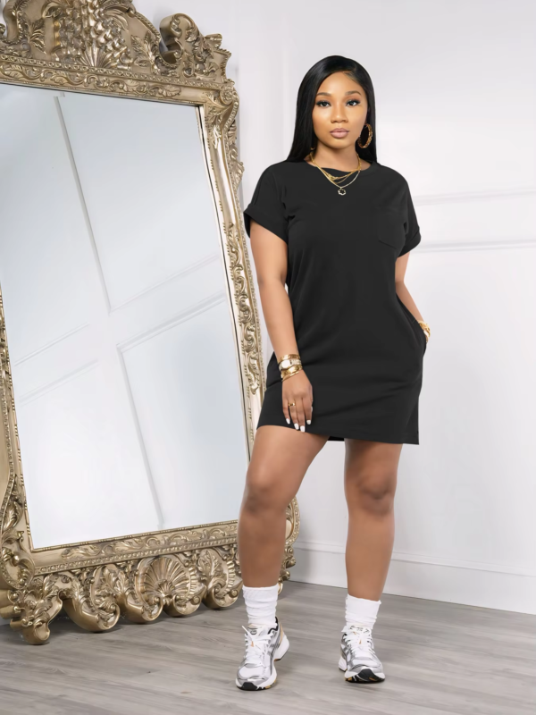 Women's Mini Shirt Dress1