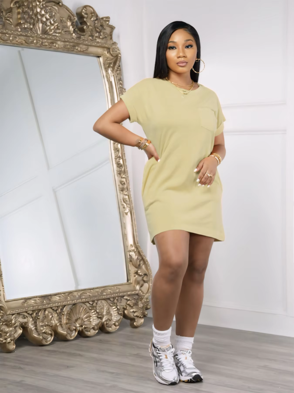 Women's Mini Shirt Dress4